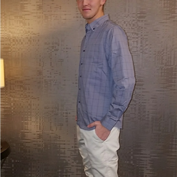 New Men's "Nashville" Plaid Long Sleeve Shirt - Picture 4 of 6